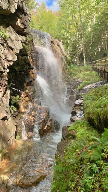 The Flume in Franconia Notch State Park, Franconia, New Hampshire