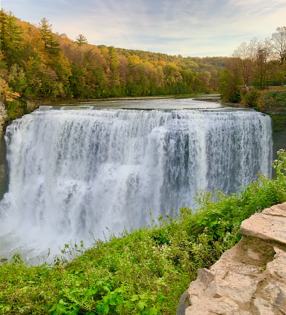 Letchworth State Park waterfall