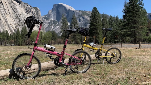 Travel bikes in Yosemite National Park