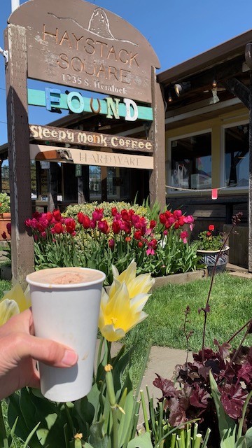 Sleepy Monk Coffee in Cannon Beach, Oregon