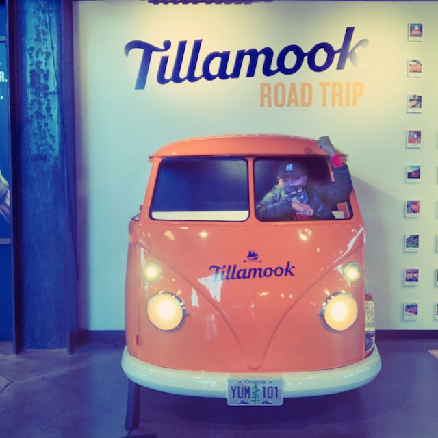 Tillamook Creamery photo oopportunity