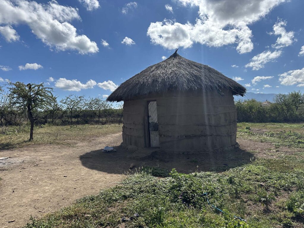 Maasai village home