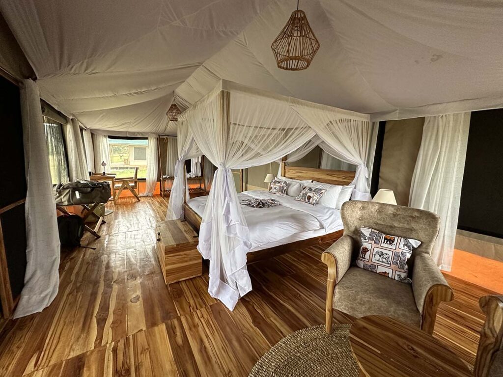 Bush camp, Serengeti National Park, Tanzania